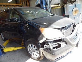 2009 Honda Odyssey EX-L Black 3.5L AT 2WD #A24940